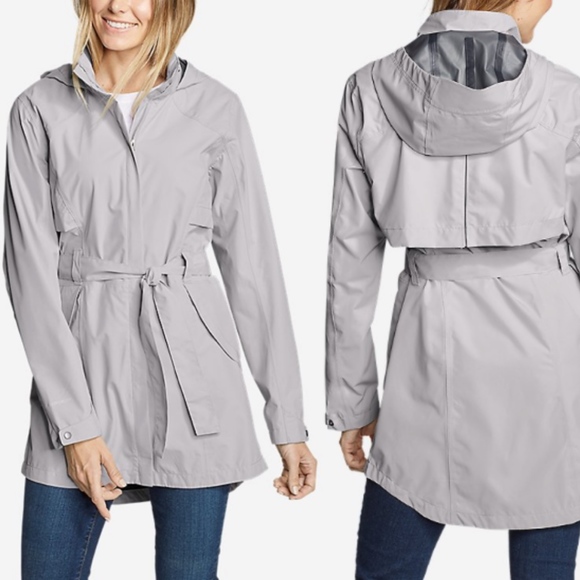 Eddie Bauer Jackets & Blazers - EDDIE BAUER Kona Trench Coat 2X